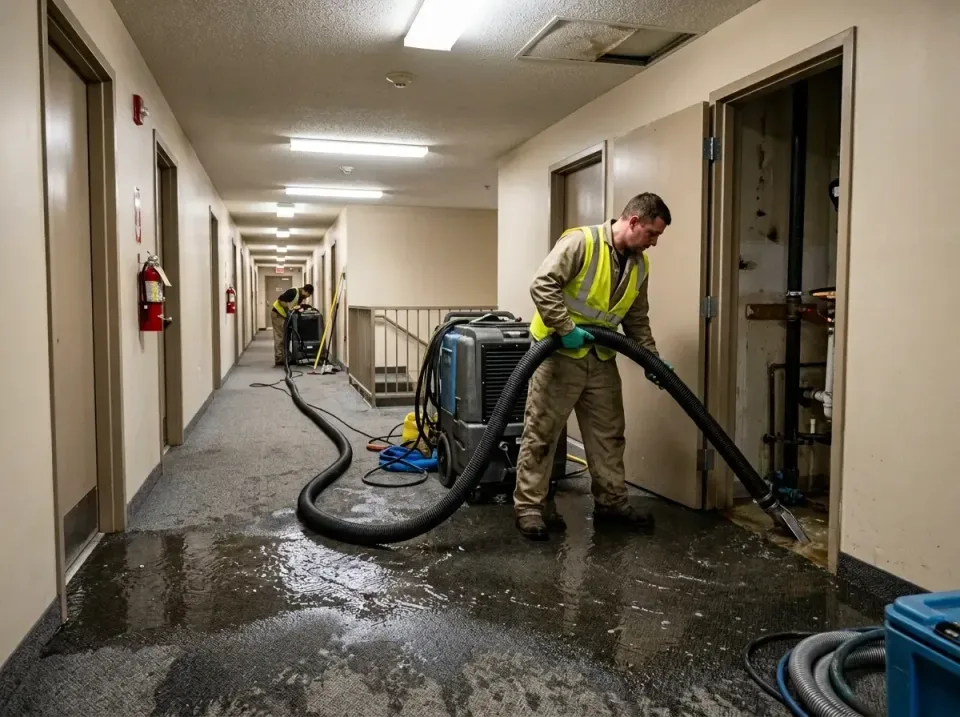 multi-unit-apartment-hallway-f-005 — frequently asked questions, Emergency Burst Pipe Water Extraction & Removal in Temple,…